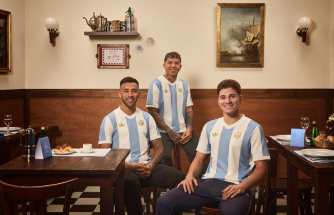 پیراهن ویژه آرژانتینی‌ها: به یاد جام ۱۹۷۴ (عکس)