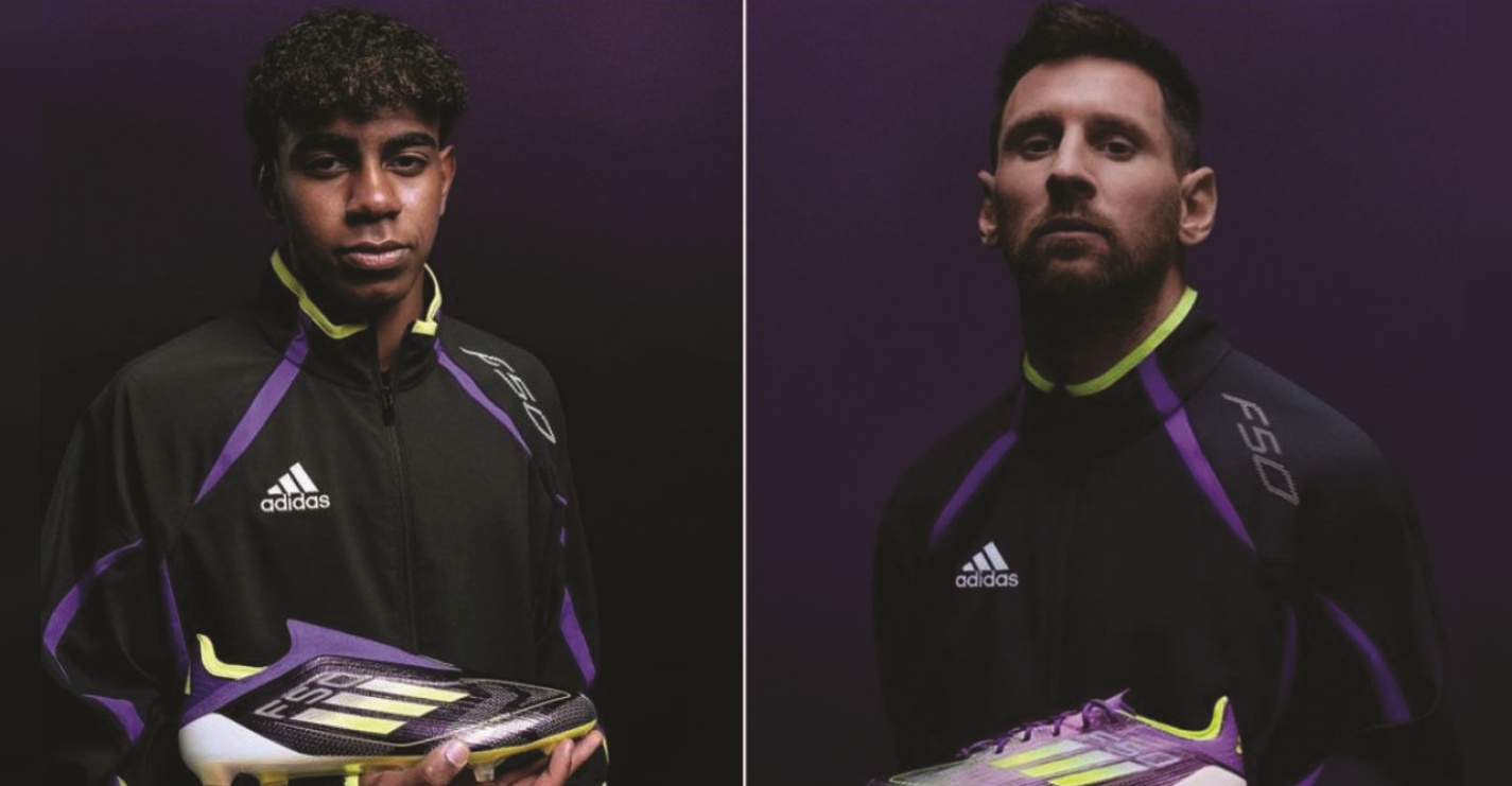 لامین یامال و کفش جدید آدیداس 2025