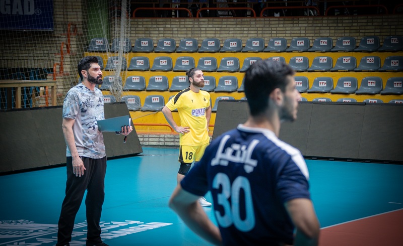 قهوه پانتیل، حامی رسمی تیم والیبال سایپا