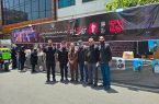 بازدید معاونین و مدیرکل حراست وزارت ورزش و جوانان از موکب مشترک فدراسیون‌های  ورزشهای آبی و نجات‌غریق 
