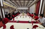 دورهمی صمیمانه ملی‌پوشان شنا با مسئولان ورزش خراسان رضوی در مشهد