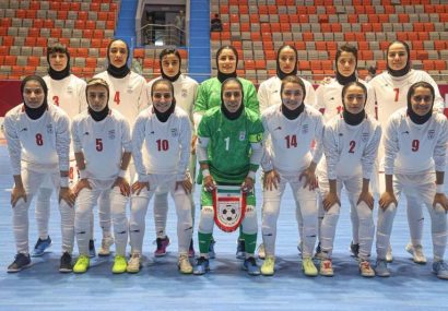 قهرمانی فوتسال زنان ایران در کافا با گلباران تاجیکستان
