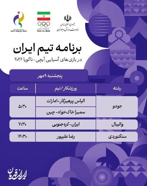 بازی‌های آسیایی 2026 ناگویا , 